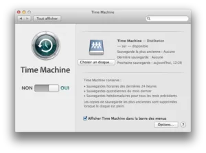 Yosemite Time Machine