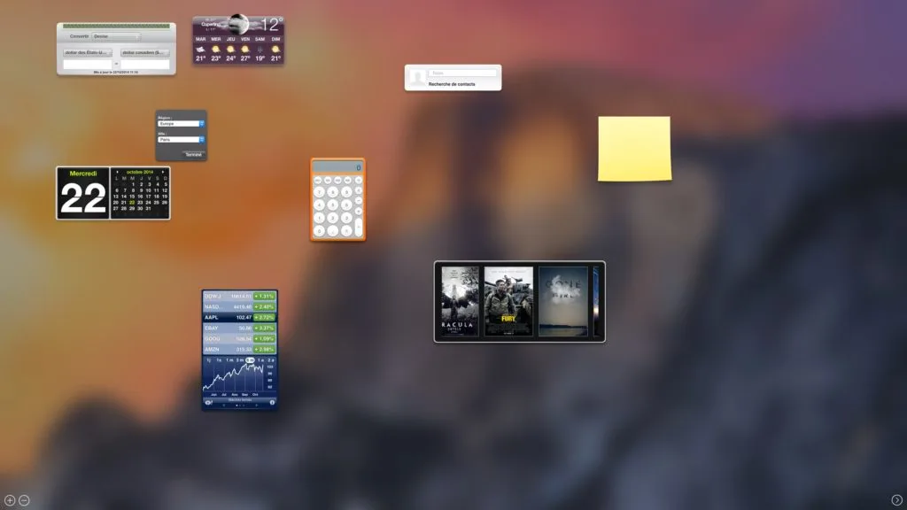 dashboard yosemite photo