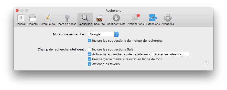 safari yosemite bug