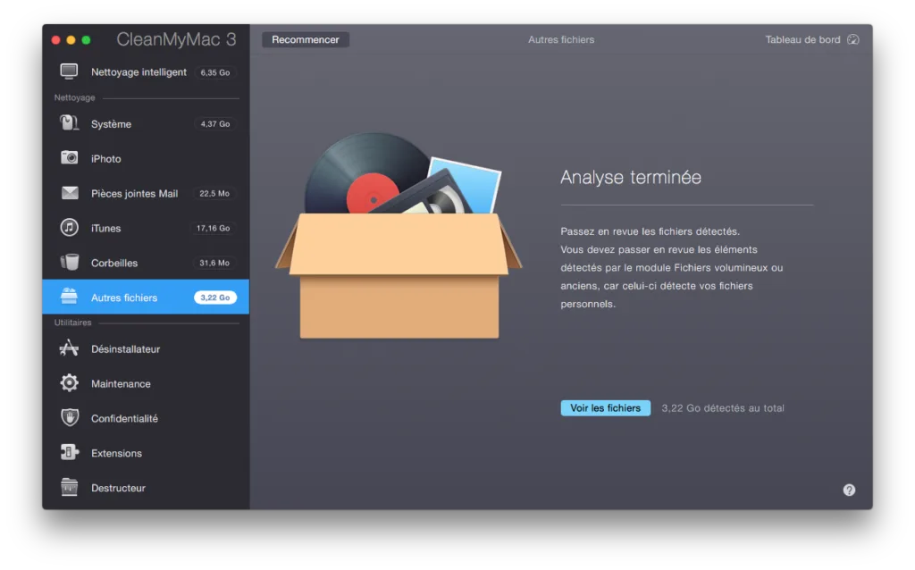 nettoyer mac yosemite autres fichiers