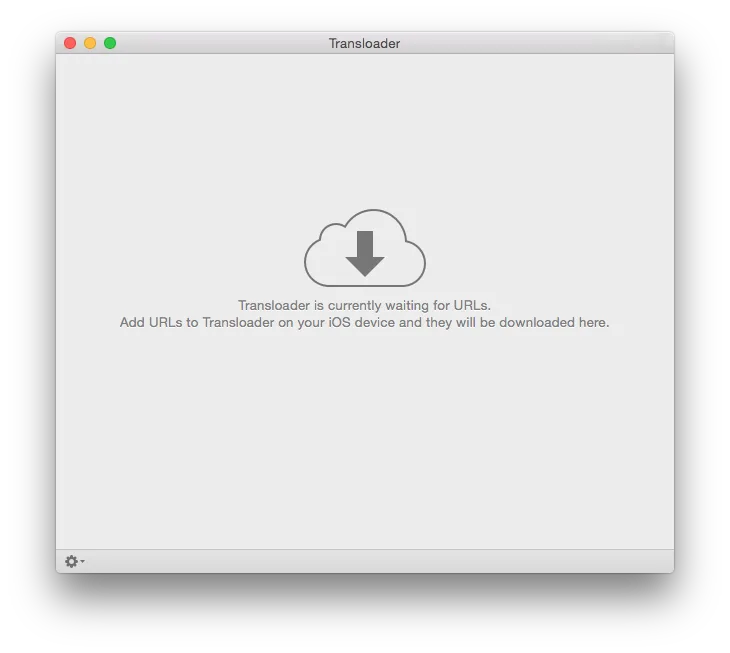 Transloader Mac en attente