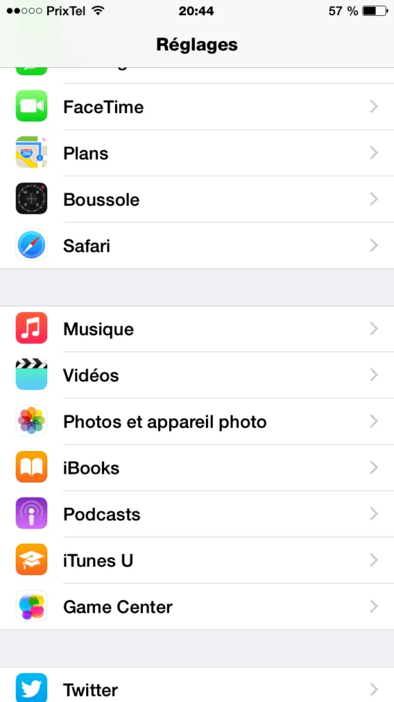 iPhone 6 60 FPS photos et appareil photo