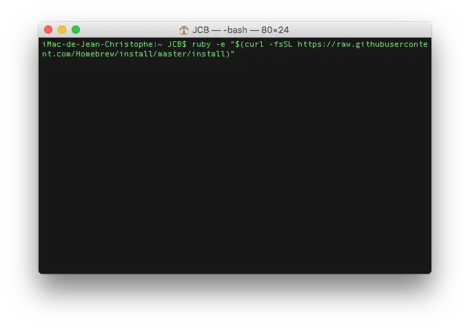 ntfs el capitan homebrew ruby