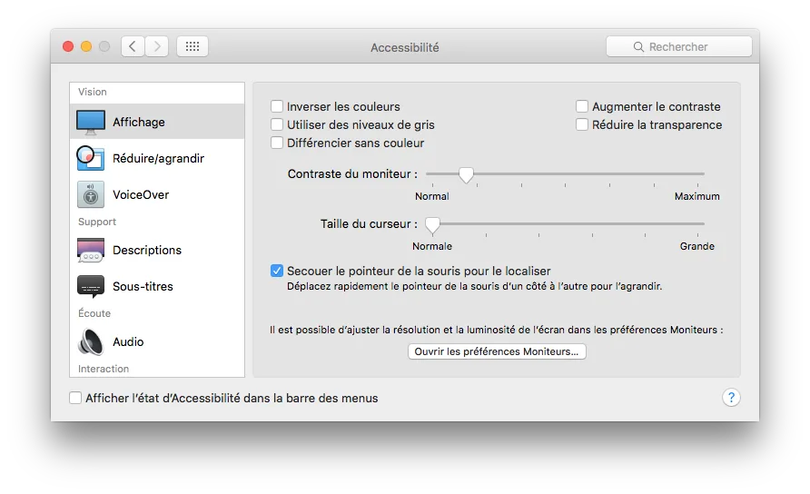 dark mode el capitan constrate