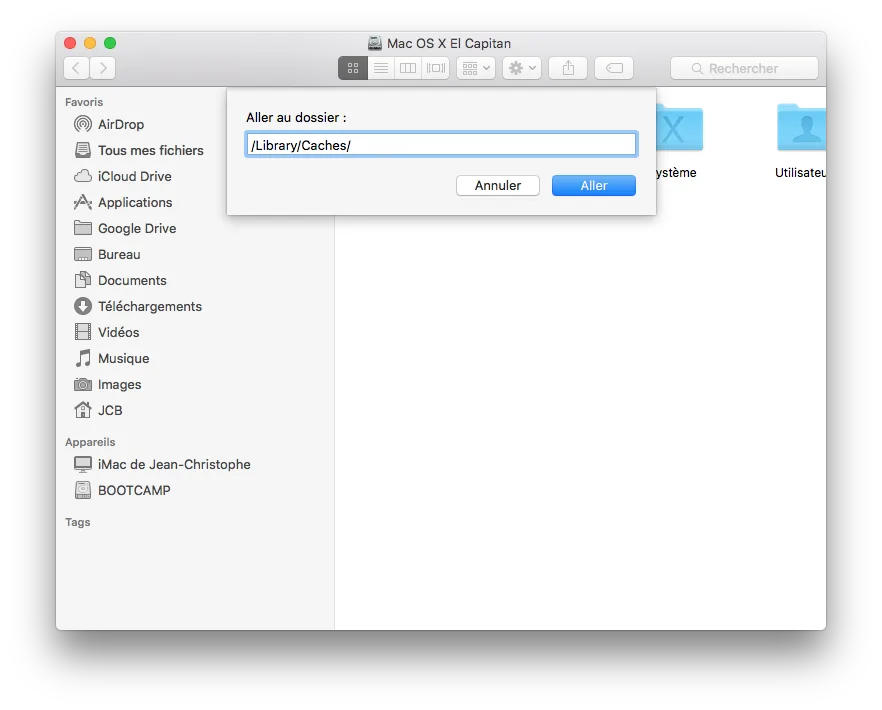 Changer le login screen Mac OS X El Capitan (10.11) 3 login screen Mac library caches