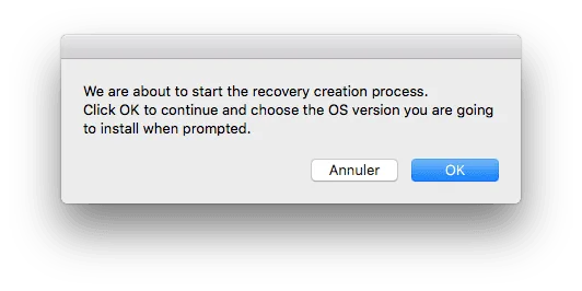 Réparer la partition Recovery Mac OS X El Capitan (10.11) 9 reparer la partition recovery mac en cours