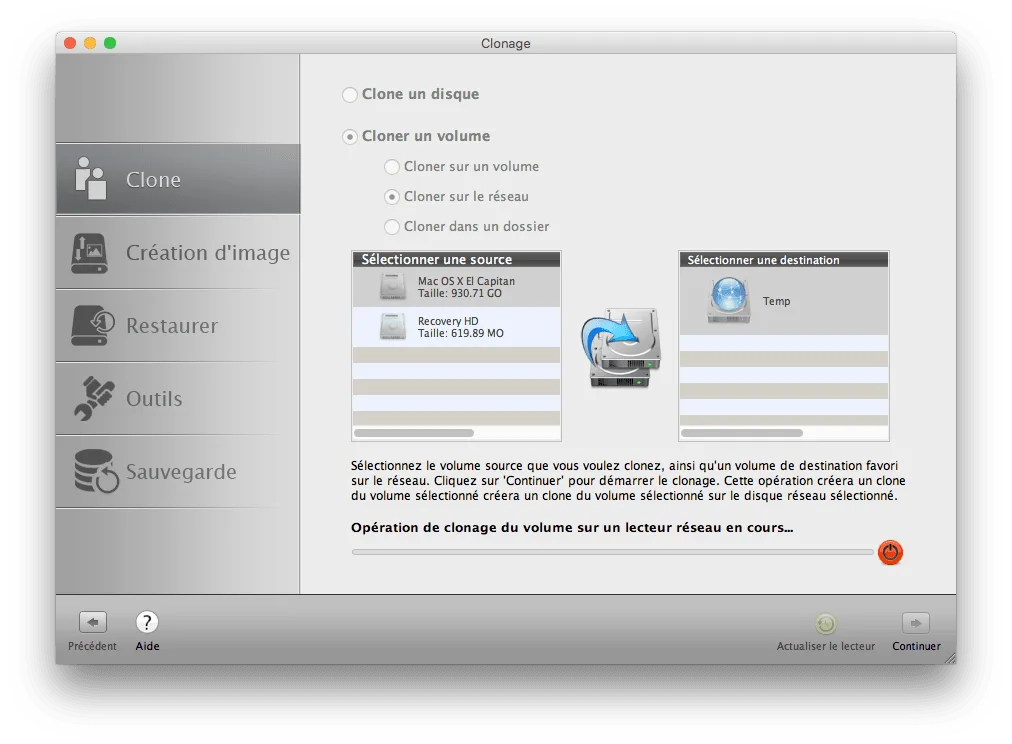 cloner el capitan en cours