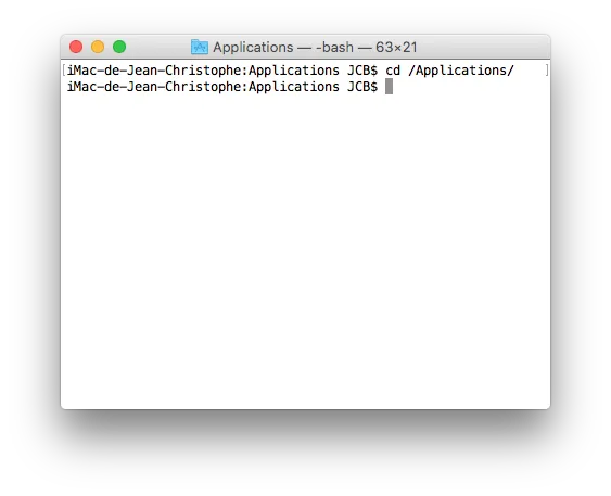 supprimer safari mac dossier apps