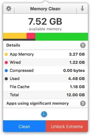 purger la ram mac os x memory clean