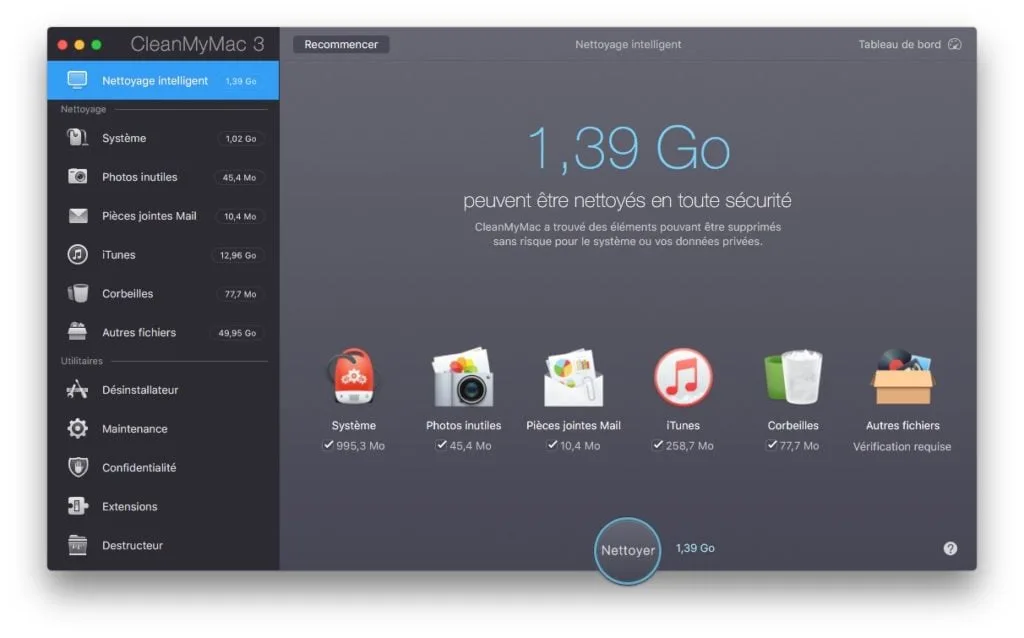 nettoyer mac os x el capitan sans risques