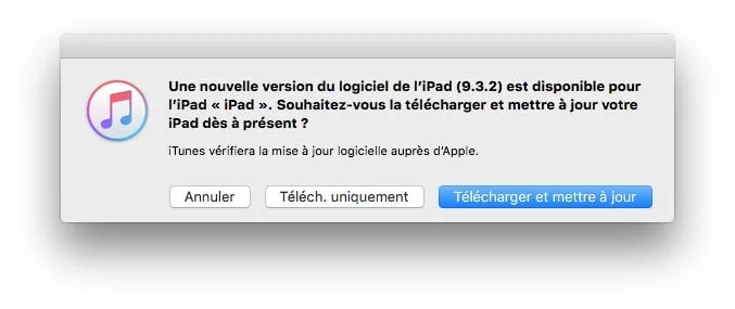 iOS 9.3.2 disponible