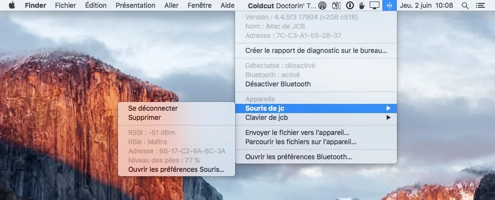 reparer le bluetooth sur mac portee