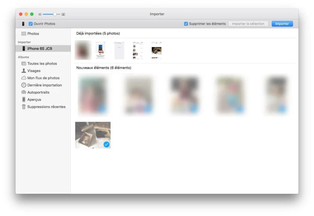 Supprimer toutes les photos sur un iPhone / iPad 5 Supprimer toutes les photos sur un iPhone avec Photos