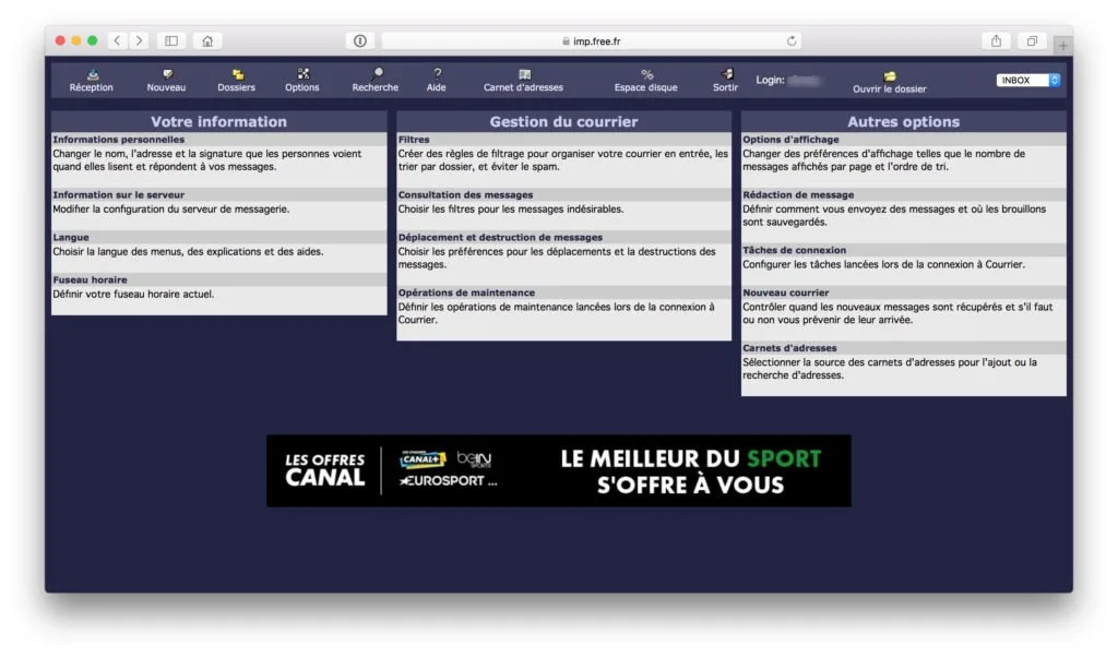 Gerer les spams sur iPhone free