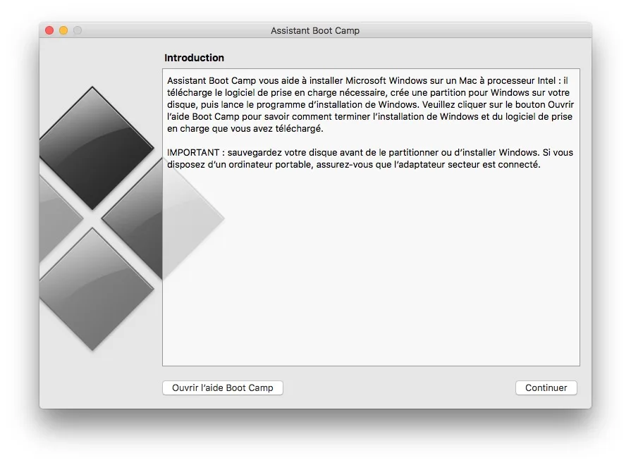 dual boot macOS Sierra Windows 10 assistant boot camp