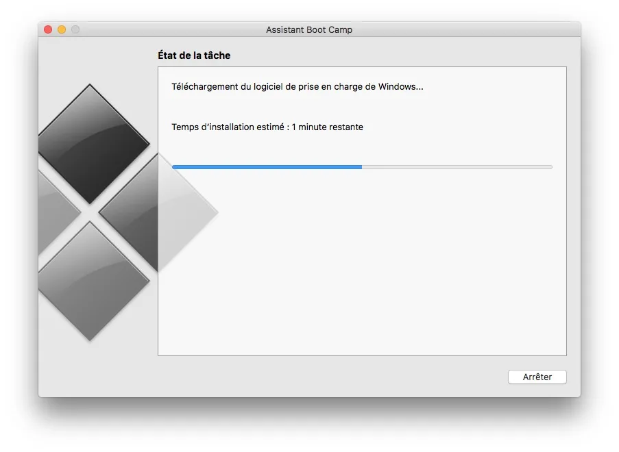 dual boot macOS Sierra Windows 10 telechargement logiciel prise en charge