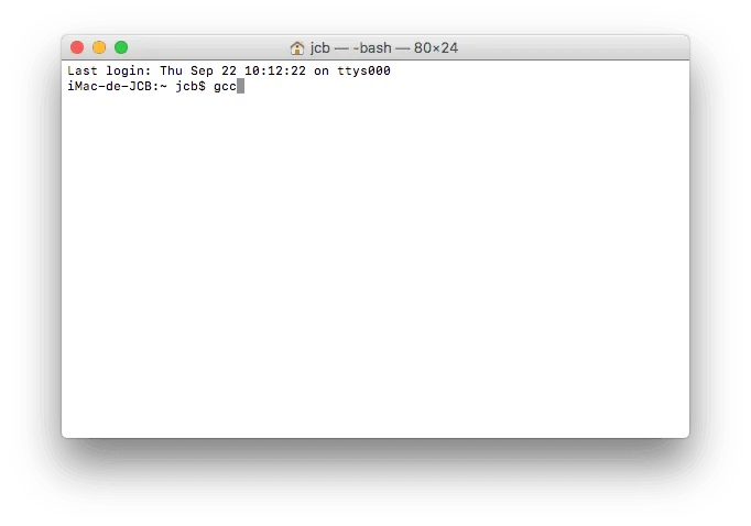 Installer Xcode macOS Sierra et GCC 3 installer xcode macos sierra gcc