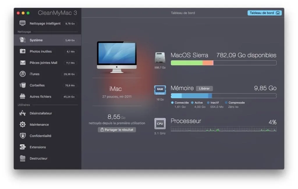 Optimiser macOS Sierra (10.12) en quelques clics 1 Optimiser macOS Sierra imac macbook