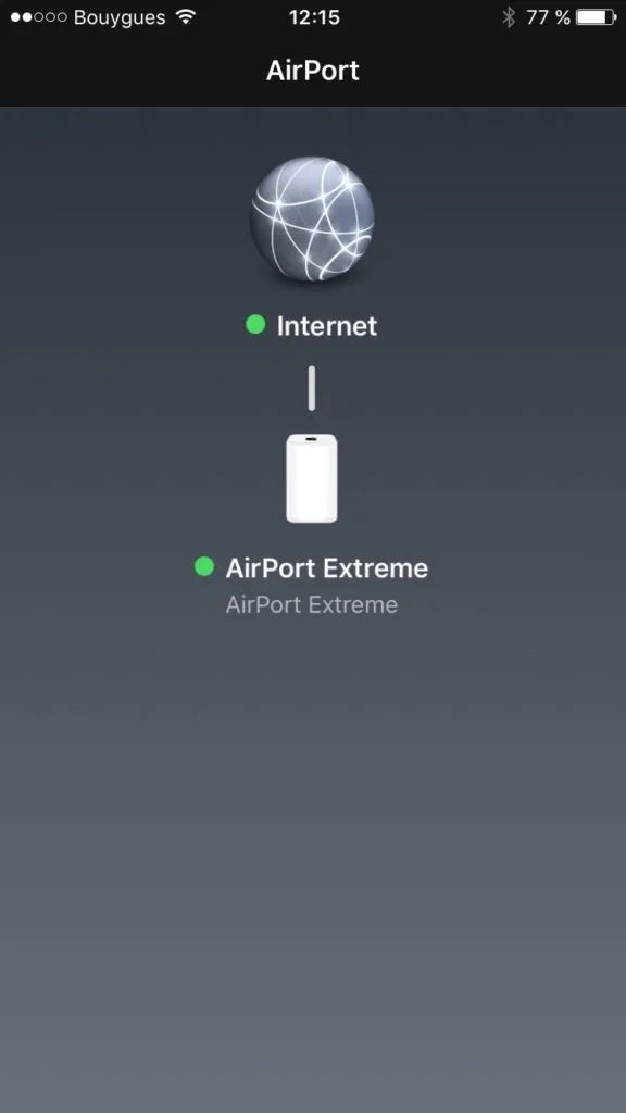 Apple Airport Extreme : tour d'horizon et configuration 16 Apple airport ios