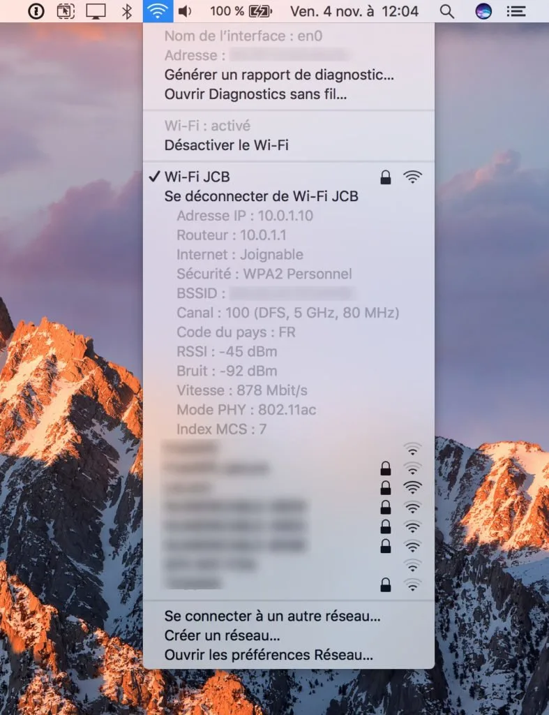 Apple Airport Extreme : tour d'horizon et configuration 15 Apple airport wifi 802.11 n