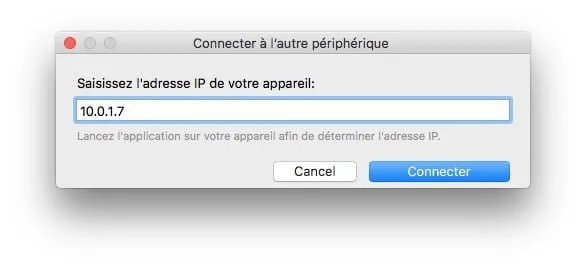 Utiliser un iPad en second ecran adresse IP