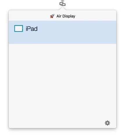 Utiliser un iPad en second ipad airdisplay