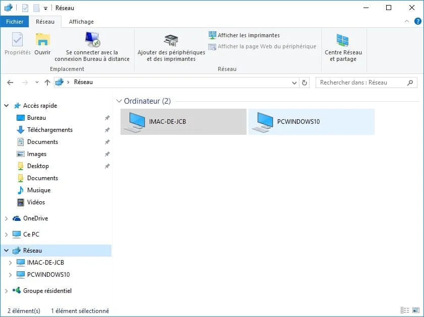 Créer un réseau entre un Mac et un PC (macOS Sierra / Windows 10) 10 Creer un reseau entre un Mac partage de fichiers windows 10 macos sierra