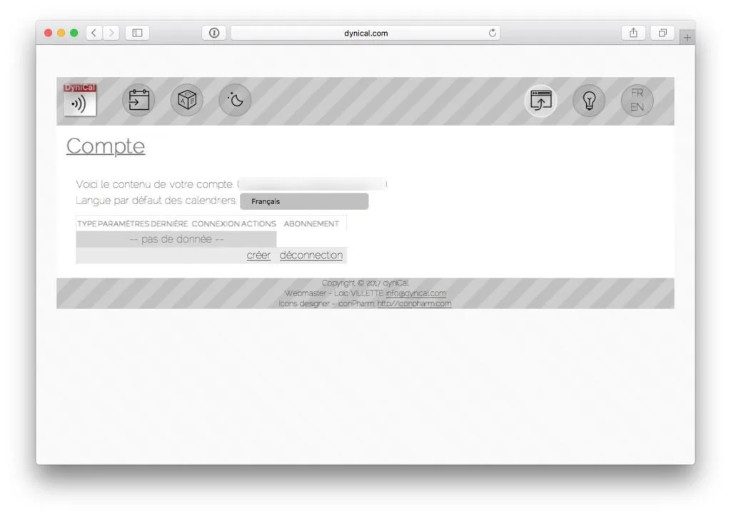 Ajouter les jours fériés sur le calendrier Mac, iPhone / iPad (fêtes noms, vacances, phase lunaire...) 1 Ajouter les jours feries sur le calendrier Mac creation compte dynical