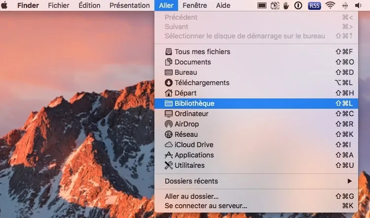 Nettoyer le cache de son Mac (Sierra, El Capitan...) 1 Nettoyer le cache de son Mac afficher dossier bibliotheque