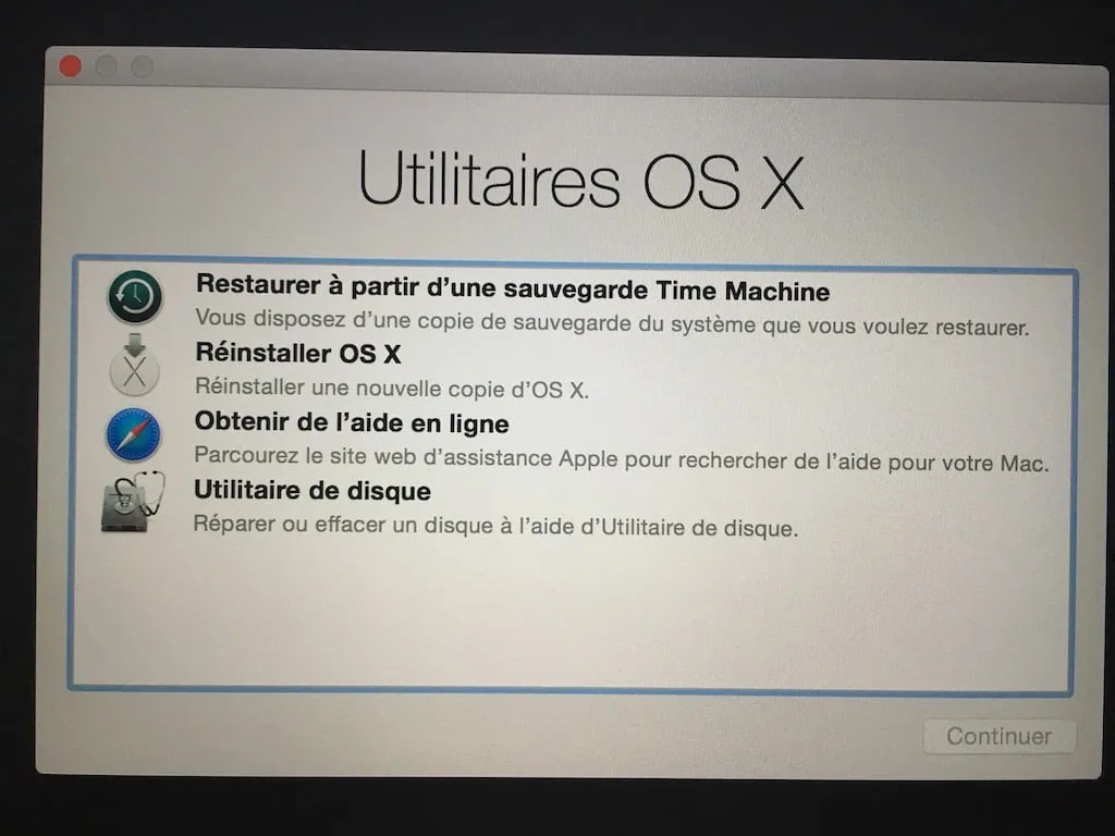 Reinitialiser son Mac comme au depart