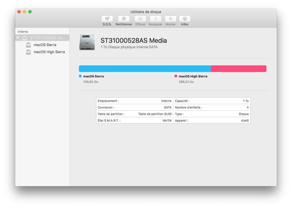 dual boot macos high sierra