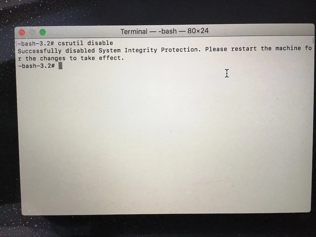 Désactiver le SIP macOS High Sierra (10.13) 2 desactiver le sip macos high sierra csrutil