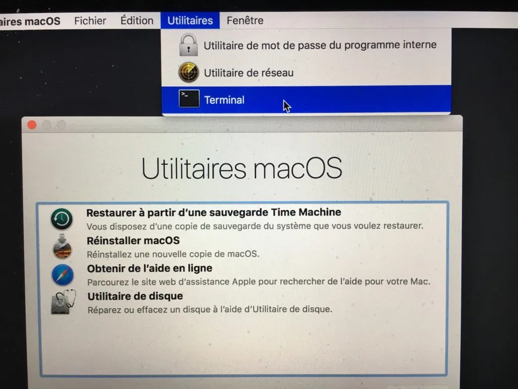 Désactiver le SIP macOS High Sierra (10.13) 1 desactiver le sip macos high sierra terminal