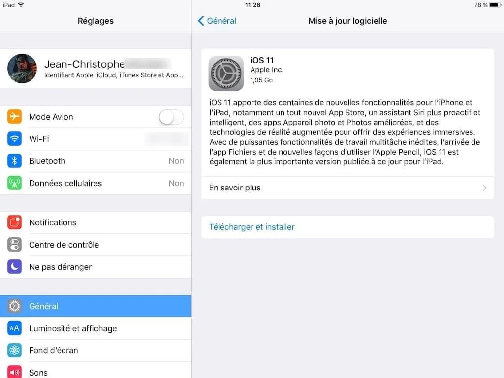 iOS 11 pour iPhone, iPad et iPod : liste des nouveautés 1 ios 11 telechargement ipad iphone ipod
