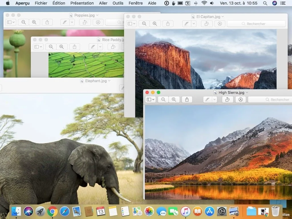 Ouvrir tous les images dans une fenêtre avec Aperçu (Preview) Mac 2 Ouvrir tous les images dans une fenetre avec Apercu ouvrir chaque fichier dans sa propre fenetre