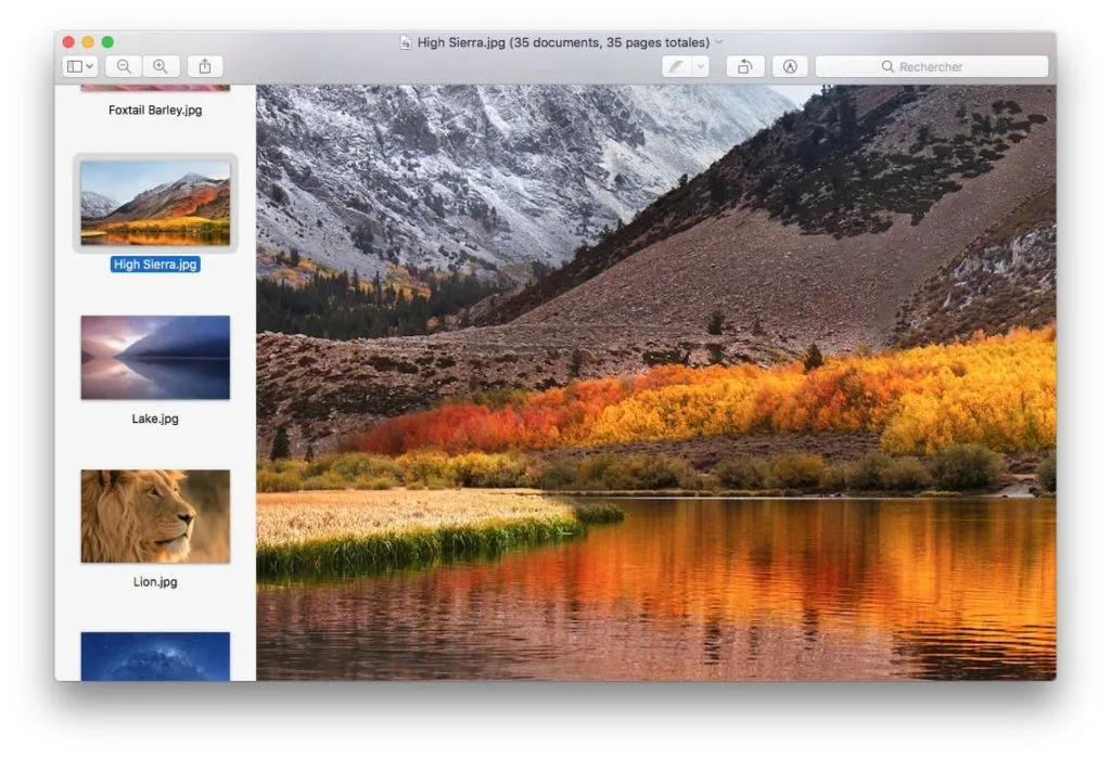 Ouvrir tous les images dans une fenêtre avec Aperçu (Preview) Mac 4 apercu mac ouvrir tous les fichiers dans une fenetre