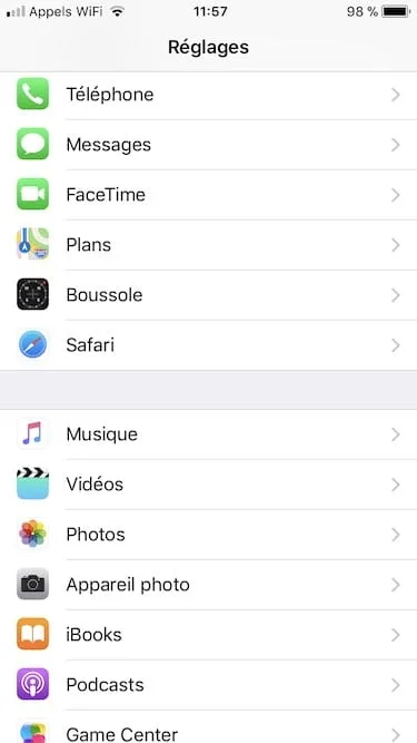 Appels WiFi sur iPhone X, 8, 7, 6S, 6 et SE : mode d'emploi 7 appels wifi iphone activer
