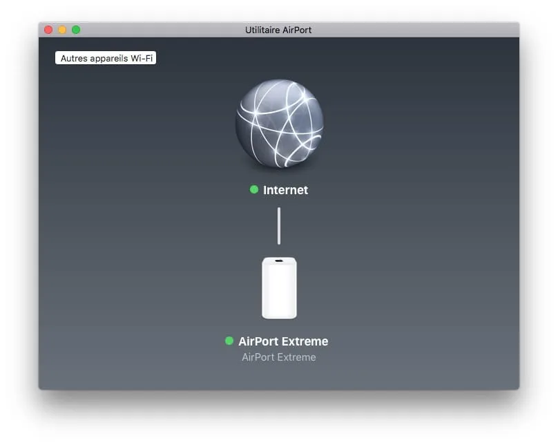 mise à jour Apple Airport mac windows