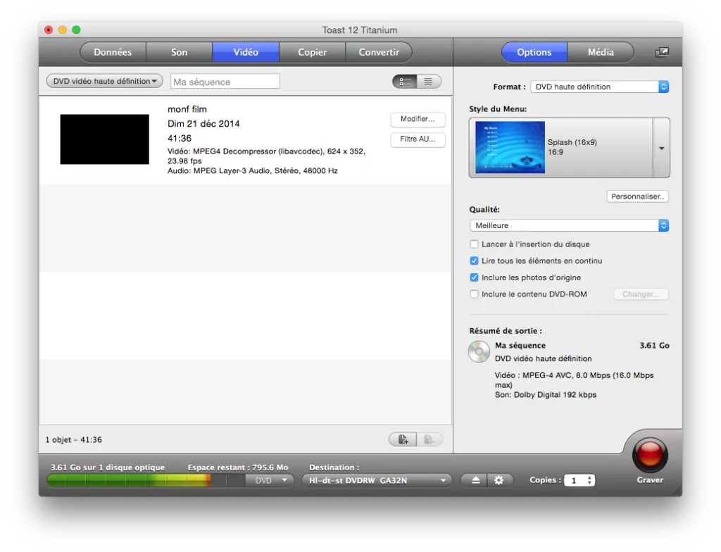 graver sous yosemite video