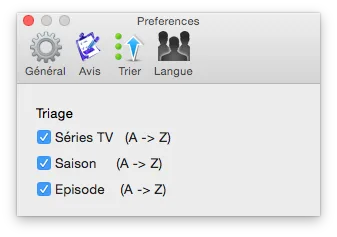 TV Series Mac : gérer tous vos épisodes TV (Mac OS X 10.10) 6 tv series mac triage