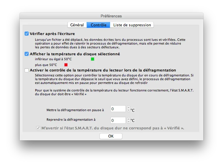 Defragmenter Yosemite (Mac OS X 10.10.3) 6 defragmenter yosemite temperature disque