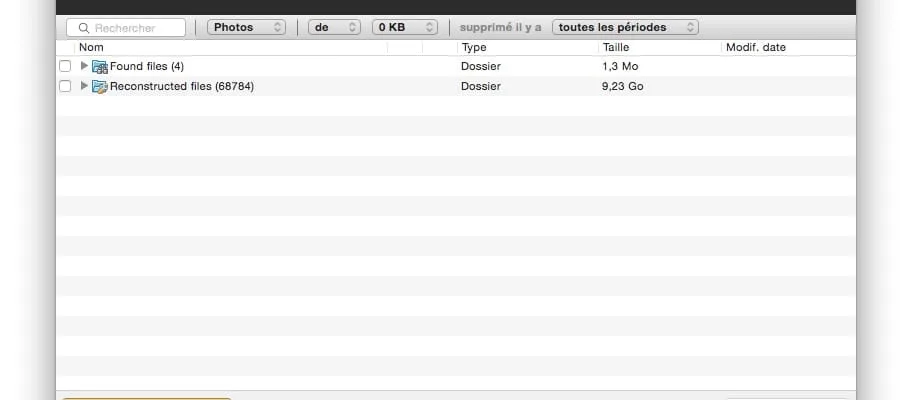 OS X El Capitan (10.11) : récupérer des fichiers effacés sur Mac 5 OS X El Capitan restaurer photo