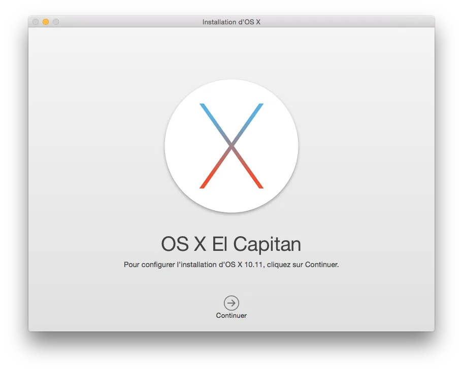 installation propre mac el capitan