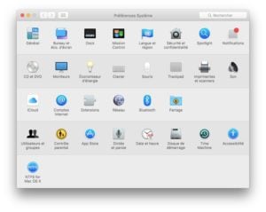 App Store sans mot de passe preferences systeme