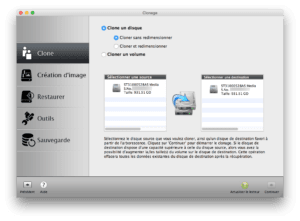 cloner el capitan mac 2 disques pareils