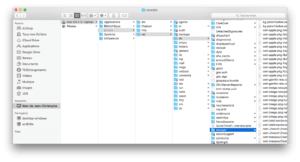 mac os x el capitan 10.11.3 var db receipts