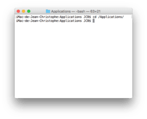 supprimer safari mac dossier apps