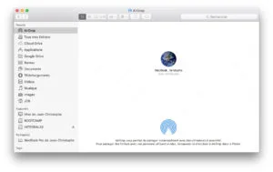 airdrop mac iMac