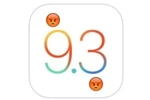 ios 9.3 problemes et solutions