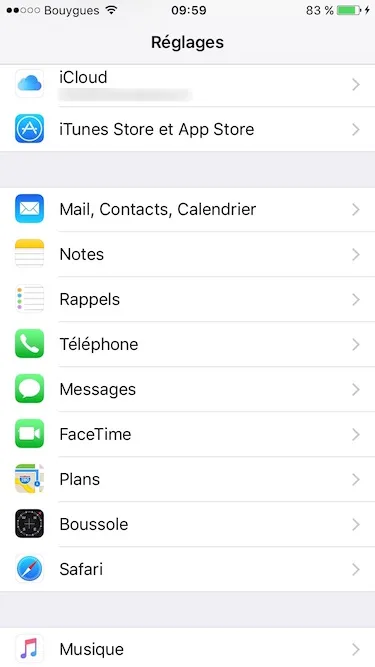 supprimer un appareil du compte icloud avec iphone